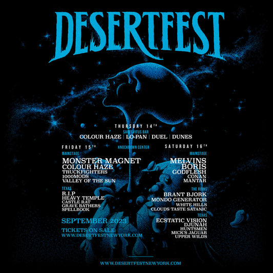 Desertfest NYC 2023 featuring Djunah, Melvins, Boris