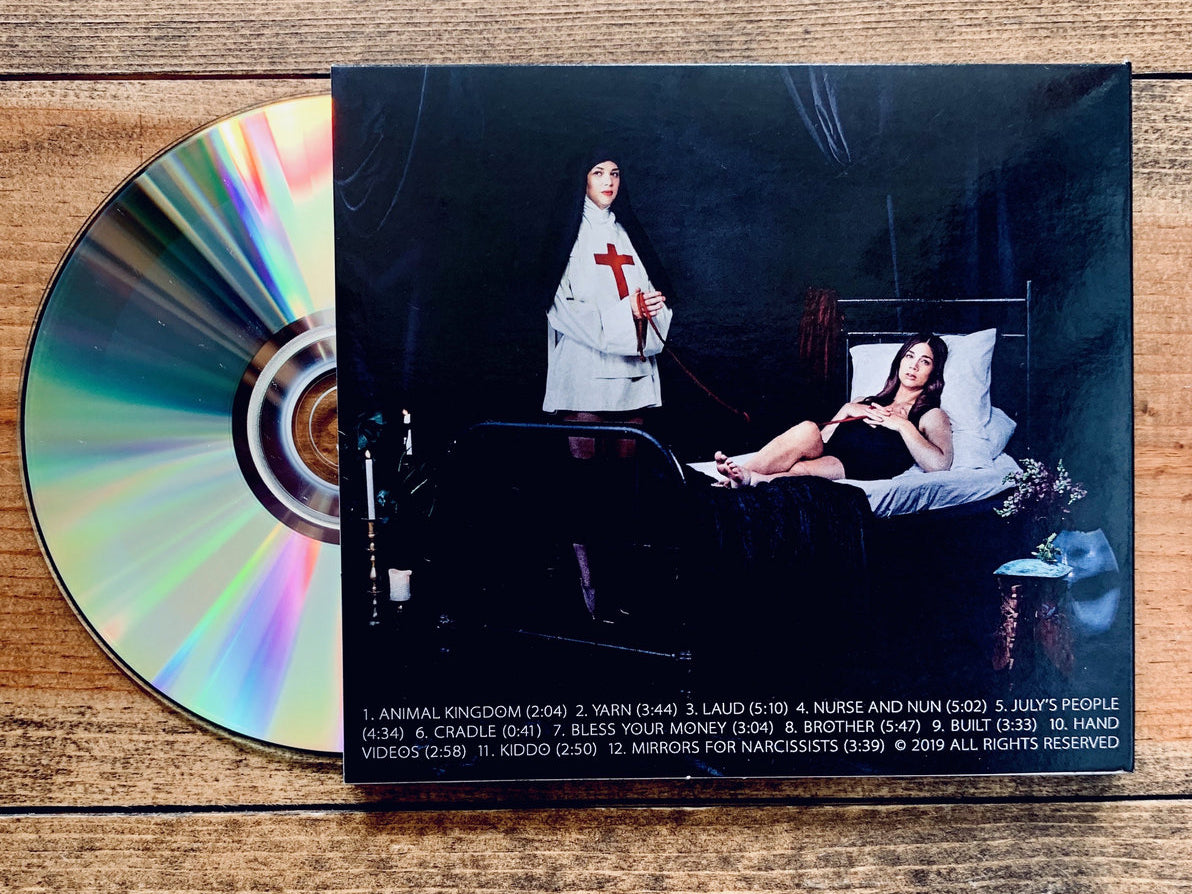 Djunah "Ex Voto" compact disc CD, reverse cover